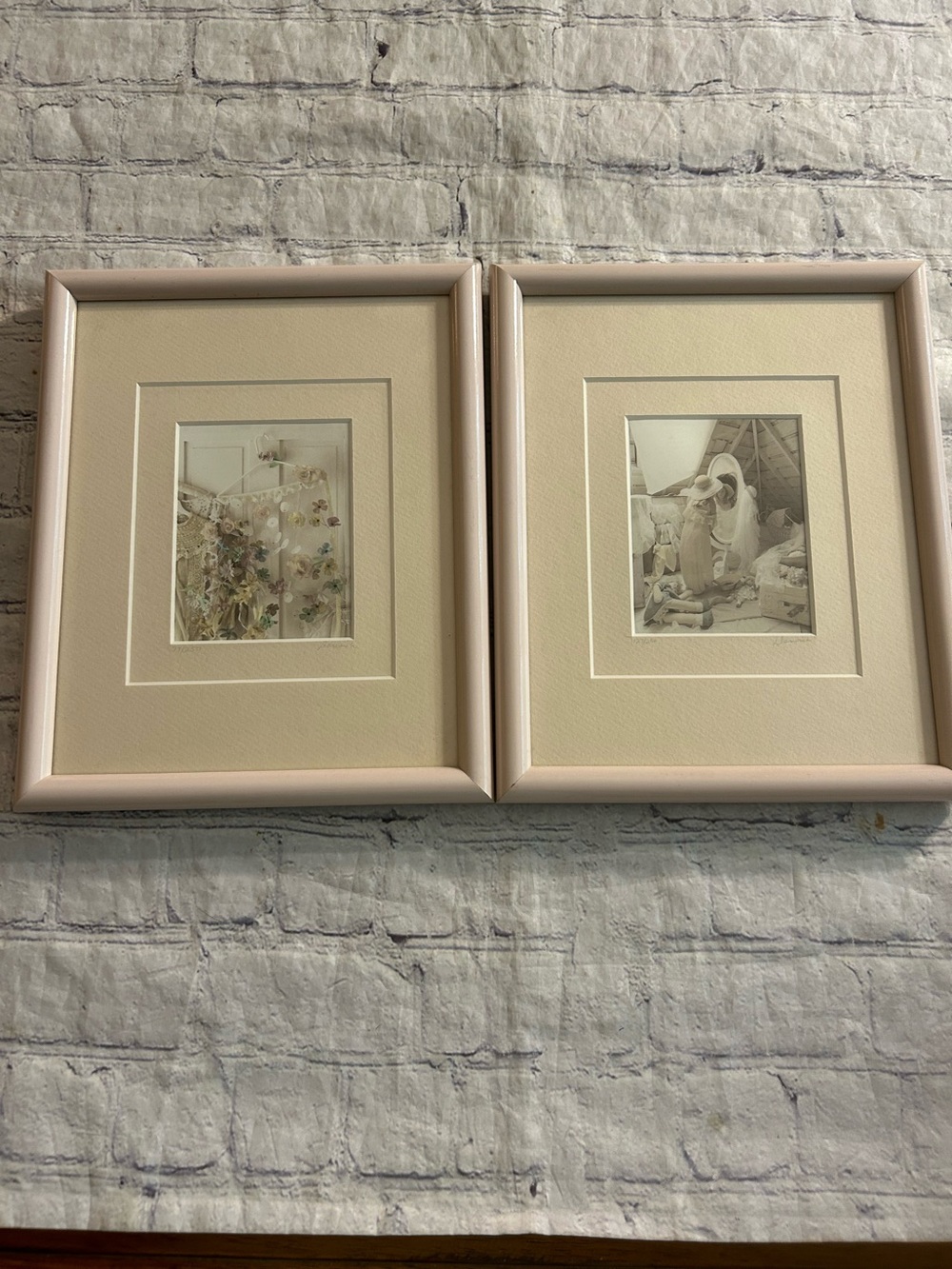 FRAMED HAND COLORED BLACK & WHITE LIMITED EDITION ARTIST NORM DARWISH PHOTOS (2)